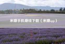 米赚手机赚钱下载（米赚app）