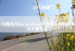 马斯克与Ark Investment的对话（特斯拉系列之番外篇）