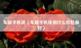 车载手机座（车载手机座用什么胶粘最好）