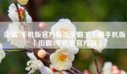 街霸5手机版官方版街头霸王下载手机版「街霸5手机版官方版」