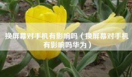 换屏幕对手机有影响吗（换屏幕对手机有影响吗华为）