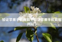 验证苹果手机真假（验证苹果手机真假网站）