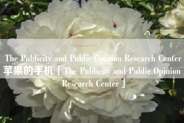 The Publicity and Public Opinion Research Center苹果的手机「The Publicity and Public Opinion Research Center」