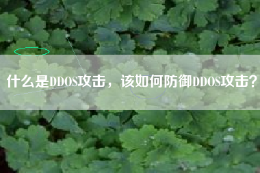 什么是DDOS攻击，该如何防御DDOS攻击？