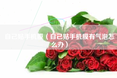 自己贴手机膜（自己贴手机膜有气泡怎么办）