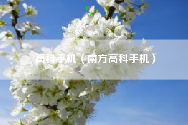 高科手机（南方高科手机）