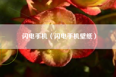 闪电手机（闪电手机壁纸）