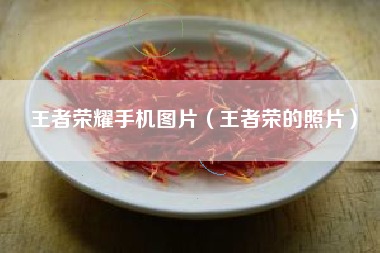 王者荣耀手机图片（王者荣的照片）