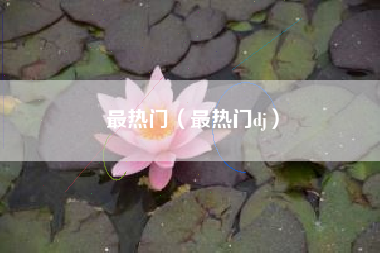 最热门（最热门dj）