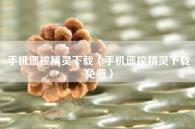 手机遥控精灵下载（手机遥控精灵下载免费）
