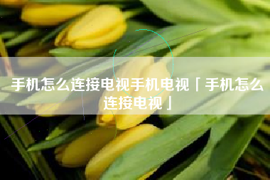 手机怎么连接电视手机电视「手机怎么连接电视」