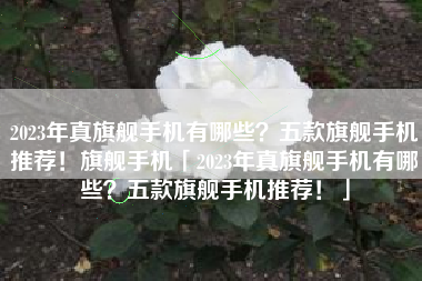 2023年真旗舰手机有哪些？五款旗舰手机推荐！旗舰手机「2023年真旗舰手机有哪些？五款旗舰手机推荐！」