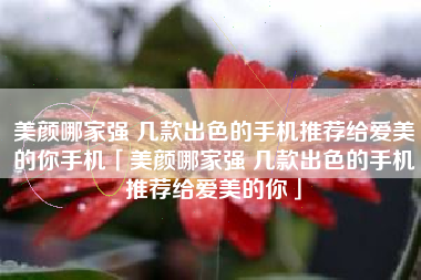 美颜哪家强 几款出色的手机推荐给爱美的你手机「美颜哪家强 几款出色的手机推荐给爱美的你」