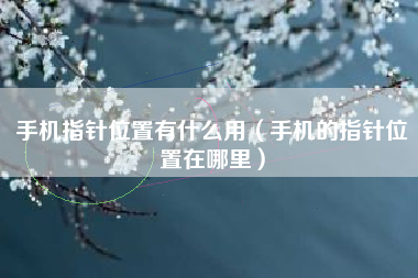 手机指针位置有什么用（手机的指针位置在哪里）