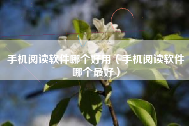 手机阅读软件哪个好用（手机阅读软件哪个最好）