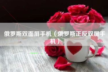 俄罗斯双面屏手机（俄罗斯正反双屏手机）