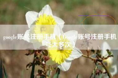 google账号注册手机（Google账号注册手机号太多次）