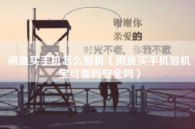 闲鱼买手机怎么验机（闲鱼买手机验机宝可靠吗安全吗）