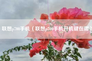 联想p700手机（联想p700手机开机键在哪）