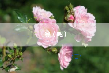 等（嗯）