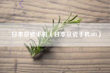 日本京瓷手机（日本京瓷手机601）