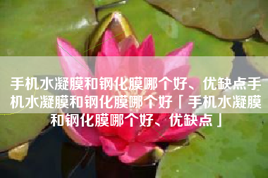 手机水凝膜和钢化膜哪个好、优缺点手机水凝膜和钢化膜哪个好「手机水凝膜和钢化膜哪个好、优缺点」