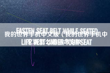 我的世界手机中文版（我的世界手机中文版怎么激活命令快）