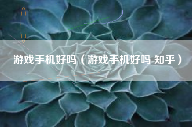 游戏手机好吗（游戏手机好吗 知乎）