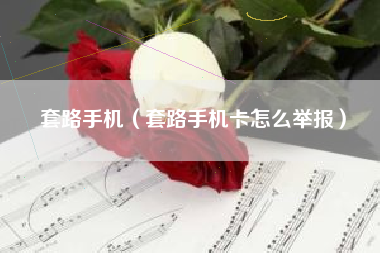 套路手机（套路手机卡怎么举报）