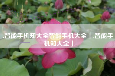 .智能手机知大全智能手机大全「.智能手机知大全」