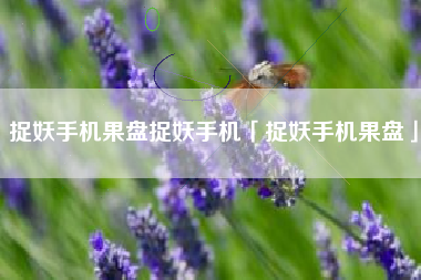 捉妖手机果盘捉妖手机「捉妖手机果盘」