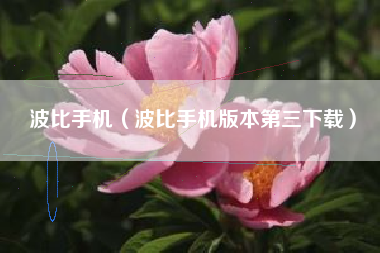 波比手机（波比手机版本第三下载）