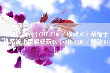 荣耀畅玩4X（CHE-TL00／移动4G）荣耀手机系统「荣耀畅玩4X（CHE-TL00／移动4G）」