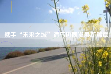 携手“未来之城”谱写协同发展新篇章